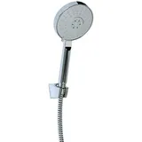 Roman Dietsche Wannenset Handbrause Ø 120 mm - 3 Funktionen - mit Antikalk-system - chrom - 3590442