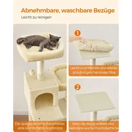 Songmics Feandrea Kratzbaum 199 cm beige