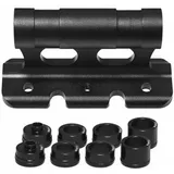 Auto Fahrrad Dachträger Gabelhalterung LKW Block Schnellspanner, Fahrradträger Schnellspanner Fester Clip, Vielseitiger Fahrradblock,