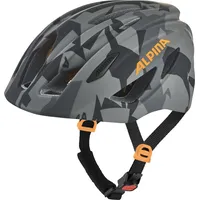 Alpina PICO Flash, Black-camo orange Gloss, 50-55 cm, sicherer