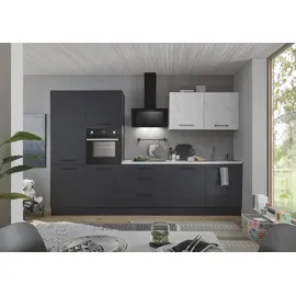 BASIC by Balculina Küchenzeile Yorki 320 cm schwarz