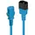 Lindy 30472 2m IEC Verlängerung, blau