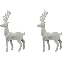 Creativ deco Hirsch 29 cm grau