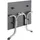 Sieger Boulevard Klapptisch Polytec grau