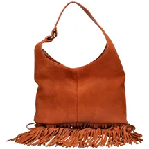 Jeffrey Campbell Henkeltasche Veloursleder Orange