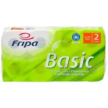 Fripa Toilettenpapier Basic 2-lagig weiß