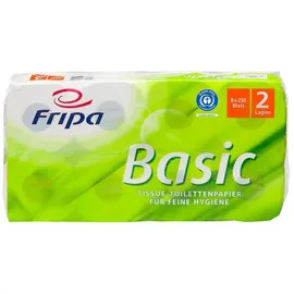 Fripa Toilettenpapier Basic 2-lagig weiß