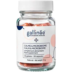 Gallinée Calm & Microbiome Food Supplement Dose 30 Kapseln
