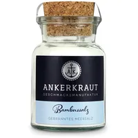 Ankerkraut Bambussalz, gebranntes Bambussalz, 130g im Korkenglas