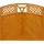 Andrewex Sichtschutzelement Toulon 180 x 150 cm Braun Holz