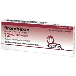 Bromhexin Hermes Arzneimittel 12 mg Tabletten
