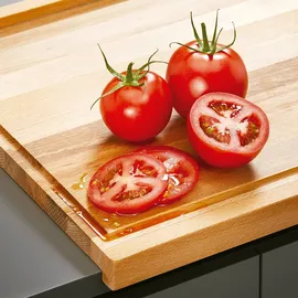 Metaltex Backbrett 55 x 35 cm Holz Braun