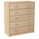 matkam Möbel Schuhschrank Sonoma Eiche, 74x85x35 cm, Garderobe, Schuhaufbewahrung, Schuhkipper