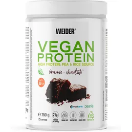 Weider Veganes Protein Schokolade Brownie Pulver 750 g