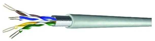 Draka Datenkabel flex Cat5e 300MHz Eca UC300S 4P26 F/UTP LSHF grau RG100