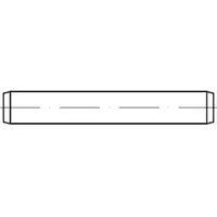 Industrial Quality Supplies ISO 2338 Zylinderstift Toleranzfeld m6, ST