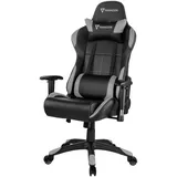 ebuy24 Paracon Rogue Gaming Stuhl inkl. Nackenkissen und Lendenstütze grau.