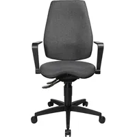 TOPSTAR Drehstuhl SITNESS BASIC, Grau - mit Armlehnen