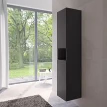 Keuco Stageline Hochschrank 40 x 180 cm Vulkanit/Glas