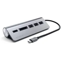 Satechi ST-TCHCRM USB-Kombi-Hub Spacegrau