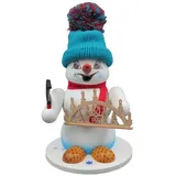 Schweda Räuchermännchen - Schneemann Weiß Mittel - Schwibbogenverkäufer