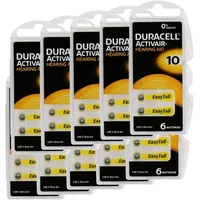 Duracell Activair Hörgerätebatterien 10 6 St.