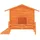 vidaXL Hundehütte 159 x 120 x 88,5 cm Holz Braun