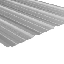 Juskys JUSKYS® Profilblech Grau - 14er Set, verzinkter Stahl, UV-beständig, hohe Tragfähigkeit, mit vorgebohrten Löchern, 110x45 cm, 0,23 mm,