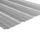 Juskys JUSKYS® Profilblech Grau - 14er Set, verzinkter Stahl, UV-beständig, hohe Tragfähigkeit, mit vorgebohrten Löchern, 110x45 cm, 0,23 mm,