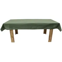 Frank Flechtwaren Tafeldecke Waldgrün, 75% Polyester, 25% Baumwolle Maße: