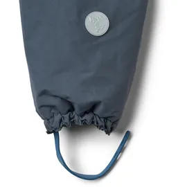 Wheat Skihose "Ski Pants Jay", Jungen, Gr. 116, N-Gr, grau (graublau), Web, Obermaterial: 100% Nylon, unifarben, normal lang, Hosen Skihose, Kunstfaser, wasserdicht, atmungsaktiv und leicht wattiert