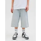 Jack & Jones Junior Jeans-Shorts in Blue Denim | 146