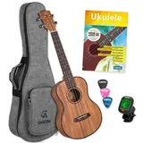 Cascha 2049 Tenor Ukulele Mahagoni set
