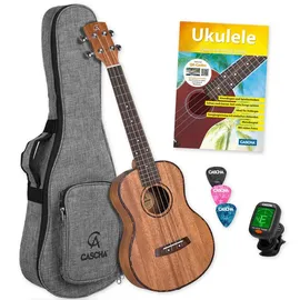 Cascha 2049 Tenor Ukulele Mahagoni set