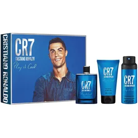 Cristiano Ronaldo CR7 Play it Cool Eau de Toilette 100 ml + Shower Gel 150 ml + Body Spray 150 ml Geschenkset