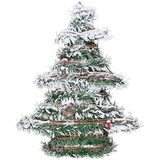 Decoration With Light Rattan-Weihnachtsbaum mit Lichtern 40cm