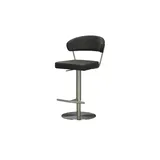 Barhocker  Kelvin , schwarz , Maße (cm): B: 53 H: 89 T: 56.0