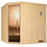 weka Sauna »Varberg«, (Set), beige