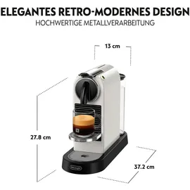 De'Longhi Nespresso CitiZ EN 167.W weiß