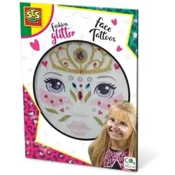 SES 14147 Fashion glitter Gesicht Tattoos - Prinzessin