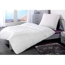 Glööckler Microfaserbettdecke KBT BETTWAREN "Sleep and Dream", weiß, B:135cm L:200cm, Bezug: 100% Polyester, Bettdecken, Microfaserbettdecke, supersoft und kuschelig