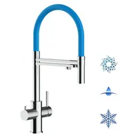 VIZIO 5 Wege Wasserhahn Einhebelmischer Hellblau