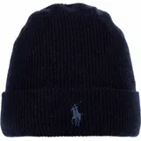 Ralph Lauren Ralph Lauren, Herren Mütze, Kaschmir - COLD WEATHER-HAT, Strickmütze, Kaschmirwolle Blau,