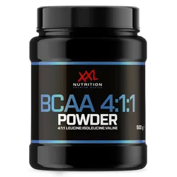 BCAA 4:1:1 Pulver Aminosäuren - Himbeere - 500 Gramm - XXL Nutrition