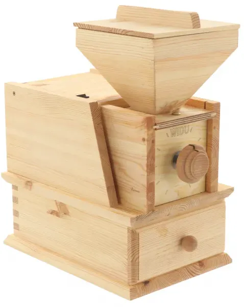 WIDU Volksmühle Mod. II Getreidemühle in Massivholz - 400W