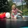 Hudora Fantastic 250V 200 cm inkl. Sicherheitsnetz rot