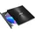 Asus ZenDrive U9M Schwarz – USB 2.0/USB-C Slim Externer DVD-Brenner Optische Disc 8X Speed Re-Writer-Laufwerk mit M-Disc-Unterstützung, USB 2.0 Typ-A/Typ-C-Kompatibilität, Mac/Windows OS kompatibel