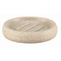 KLEINE WOLKE Seifenschale Sand Polyresin Beige