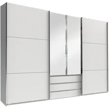 WIMEX Dreh-/Schwebetürenschrank Magic - weiß