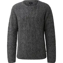 QS Pullover aus Melangegarn Grau L